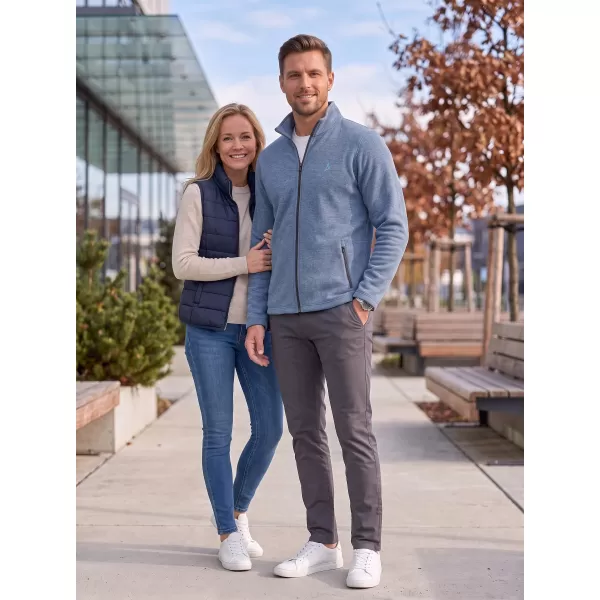  Fleece-Sweatshirt für Herren ALTISPORT ALM002852 DUNKLE DENIM-HIGHLIGHTS 