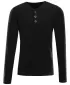 Kinder-T-Shirt ALPINE PRO THERMALO SCHWARZ