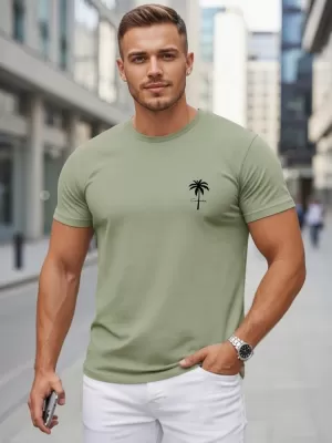Herren-T-Shirt DSTREET NX5126R-MO HELLGRÜN