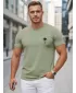 Herren-T-Shirt DSTREET NX5126R-MO HELLGRÜN