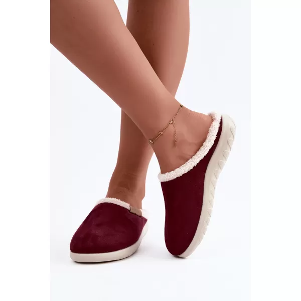  Damenhausschuhe INBLU ET000042 BORDO 