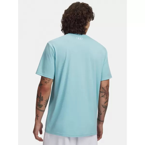  Herren-T-Shirt UNDER ARMOUR M SPORTSTYLE LC SS 1326799-425 BLAU 