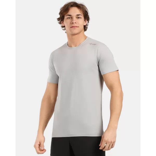  Herren-T-Shirt KILPI PROMO-M 1M0378KI HELLGRAU 