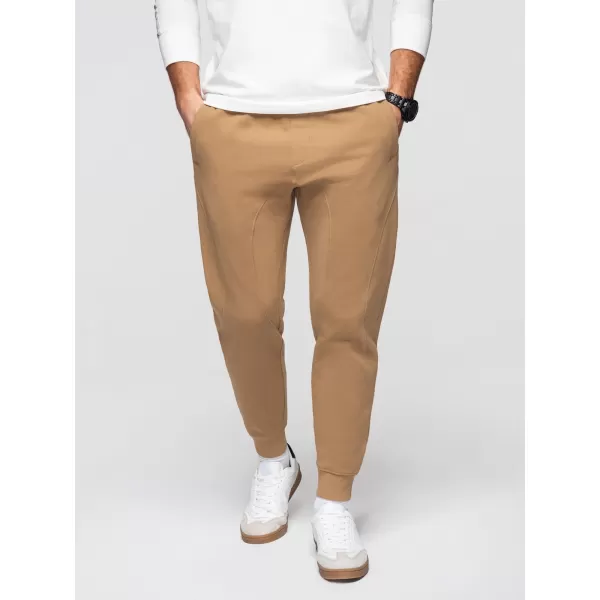  Herren-Jogginghose OMBRE OM-PABS-0305 BRAUN 