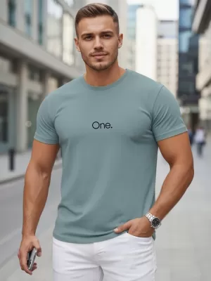 Herren-T-Shirt DSTREET NX5125R-SB BLAU