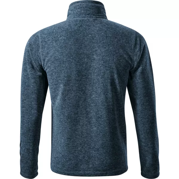  Herren-Sweatshirt aus Microfleece MALFINI FACTOR 852 DUNKLE DENIM-HIGHLIGHTS 