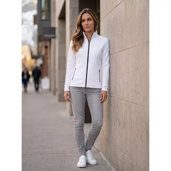  Damen-Sweatshirt aus Microfleece MALFINI FACTOR 853 WEIß 