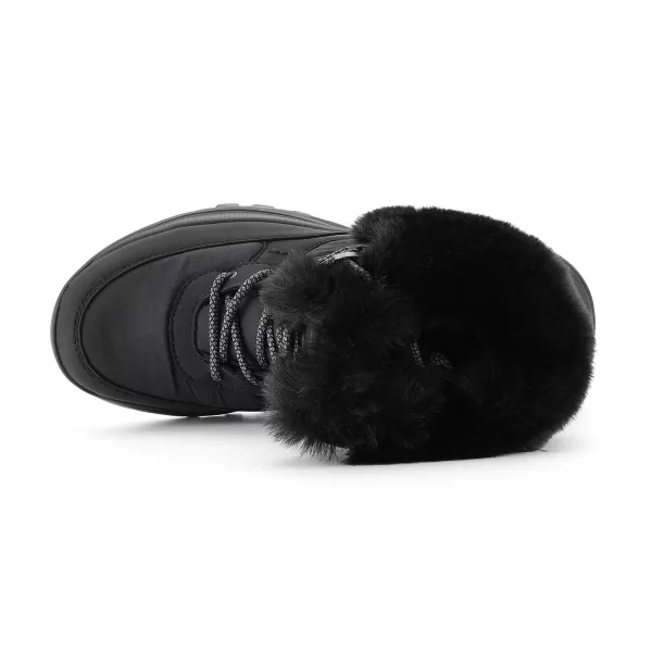  Winterstiefel für Damen ALPINE PRO UGANA SCHWARZ 