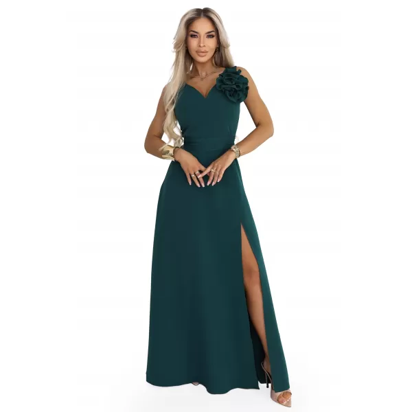  Kleid NUMOCO 669-1 FLASCHENGRÜN 