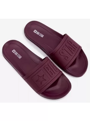 Damenhausschuhe BIG STAR SHOES UU274070 WEIN