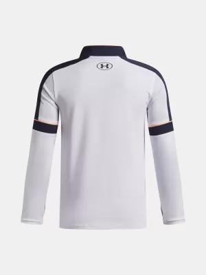 Jungen-Sweatshirt UNDER ARMOUR UA B CHALLENGER TRAINING QZ 6004080-100 WEIß