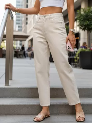 Damenhosen DSTREET UY3061 BEIGE