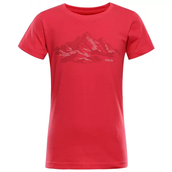  Kinder-T-Shirt ALPINE PRO ECOMO 4 HIMBEERVARIANTE PA 