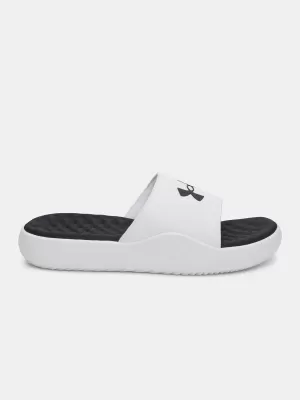 Herrenhausschuhe UNDER ARMOUR IGNITE PRO 8 FIX 6010383-100 WEIß