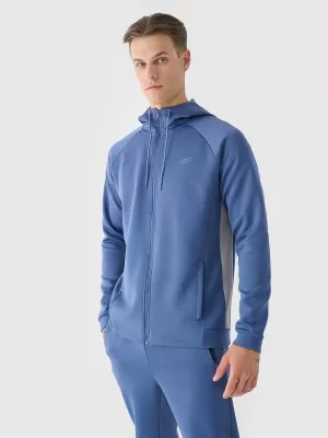 Herren-Sweatshirt 4F WAW25TSWSM1930 DENIM