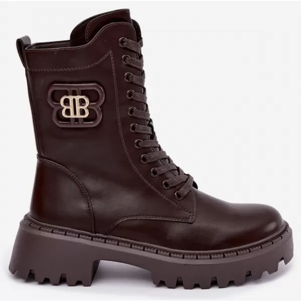  Damenschuhe BOTO QH7735 BRAUN 