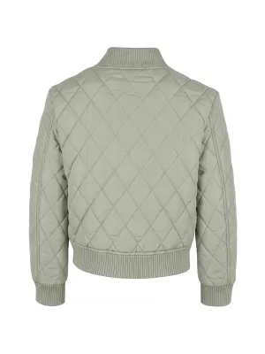 Steppjacke für Mädchen URBAN CLASSICS UCK806-03259 WEICHER SALBEI