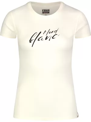 Damen-T-Shirt NORDBLANC AFFECTION NBSLT8180 WEIß