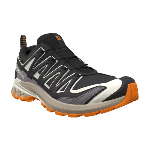  Herrenschuhe SALOMON XA PRO 3D V9 GORE-TEX L47881900 SCHWARZ/VANILLEEIS/KURKUMA 