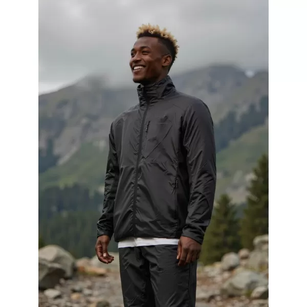  Ultraleichte Herrenjacke ALPINE PRO GERED SCHWARZ 