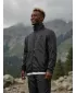 Ultraleichte Herrenjacke ALPINE PRO GERED SCHWARZ