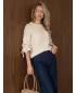 Damenpullover DSTREET MY2568 NATURFARBEN