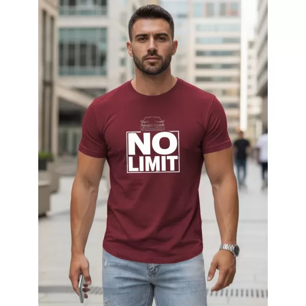  Herren-T-Shirt DSTREET NX0129R-BU BURGUND 