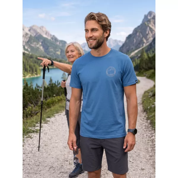  Herren-T-Shirt ALPINE PRO TERMES 4 VALLARTA BLAUE VARIANTE PA 