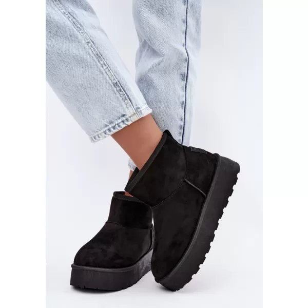  Schneemänner für Frauen BIG STAR SHOES UU274222 SCHWARZ 
