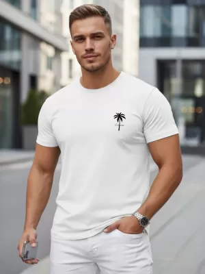 Herren-T-Shirt DSTREET NX5126R-WH WEIß