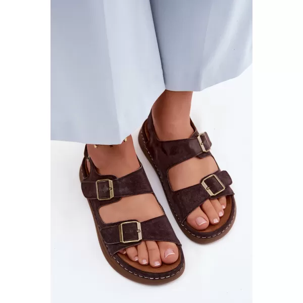  Damensandalen VINCEZA 79620 SCHOKOLADE 