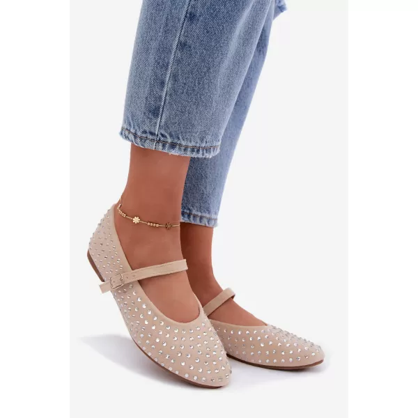  Ballerinas für Damen BOTO 9748 BEIGE 