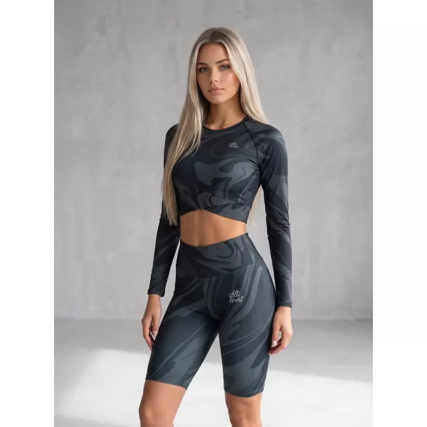  Premium-Overknee-Leggings für Damen (neue Größen) ALTISPORT VOJ/ALW072LEG06 SCHWARZ 