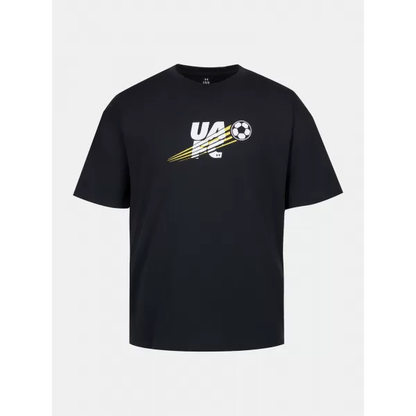  Herren-T-Shirt UNDER ARMOUR M GFB MULTI COLOR HWT SS 6010362-001 SCHWARZ 