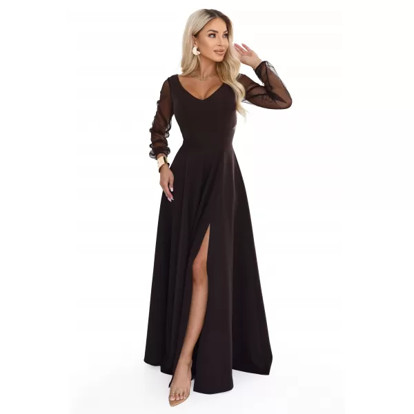  Kleid NUMOCO 640-8 SCHOKOLADENBRAUN 
