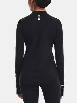 Damen-T-Shirt UNDER ARMOUR UA OUTRUN THE COLD LS 1373208-001 SCHWARZ