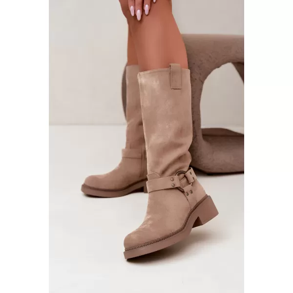  Damenstiefel BOTO LQ-163 KHAKI 