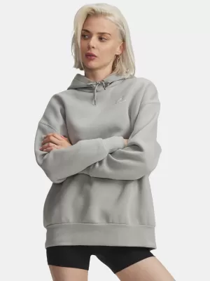 Damen-Sweatshirt UNDER ARMOUR ICON FLEECE OS HOODIE 1379495-069 GRAU