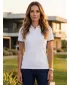 Damen-T-Shirt mit Kragen MALFINI FOCUS 233 WEIß