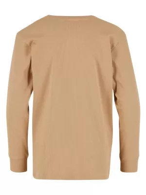 Kinder-T-Shirt URBAN CLASSICS UCK6418A UNION BEIGE/SCHWARZ
