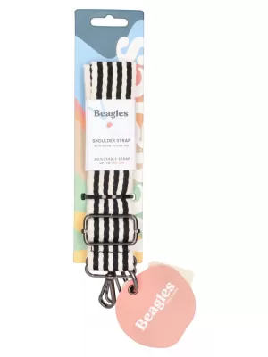 Schulterriemen BEAGLES FASHION SHOULDER STRAPS 23698 SCHWARZ