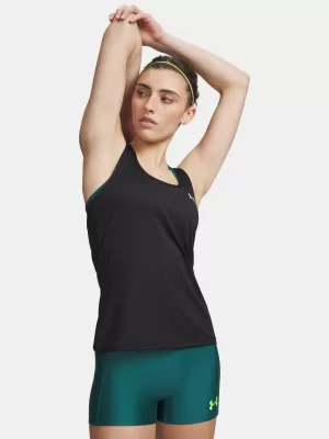 Damen-Tanktop UNDER ARMOUR TECH MESH RACER TANK 6009989-001 SCHWARZ