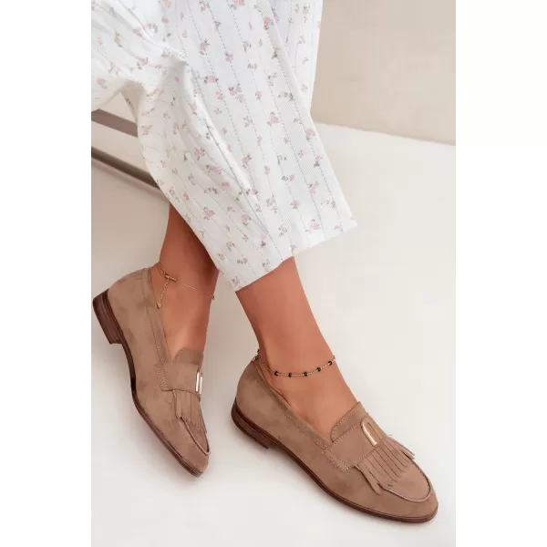  Damenmokassins BOTO 3742 KHAKI 