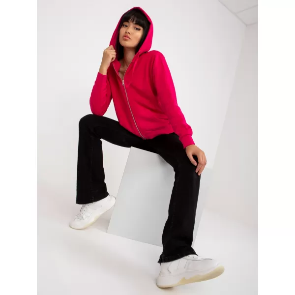  Damen-Sweatshirt BASIC FEEL GOOD B-002.02X FUCHSIE 