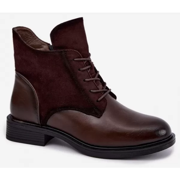  Damen-Stiefeletten BOTO 26BT02-590 KAFFEE 