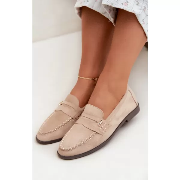  Damenmokassins BOTO G523 BEIGE 