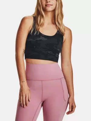 Damen-Tanktop UNDER ARMOUR MERIDIAN FITTED CROPTANKPRNT 1380983-021 SCHWARZ