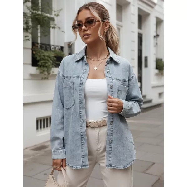  Damenhemd DSTREET DY0492 BLAU 