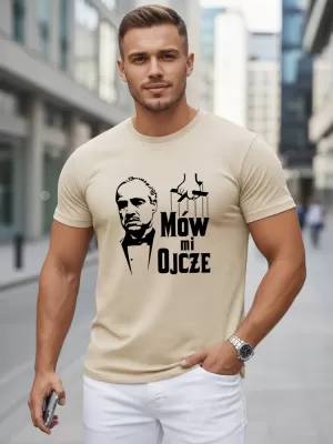 Herren-T-Shirt DSTREET NX5145R-BT BEIGE