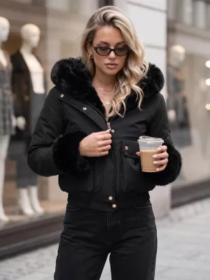 Damenjacke DSTREET TY5996 SCHWARZ